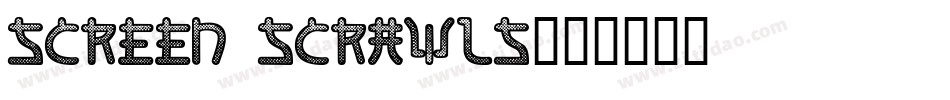 Screen Scrawls字体转换